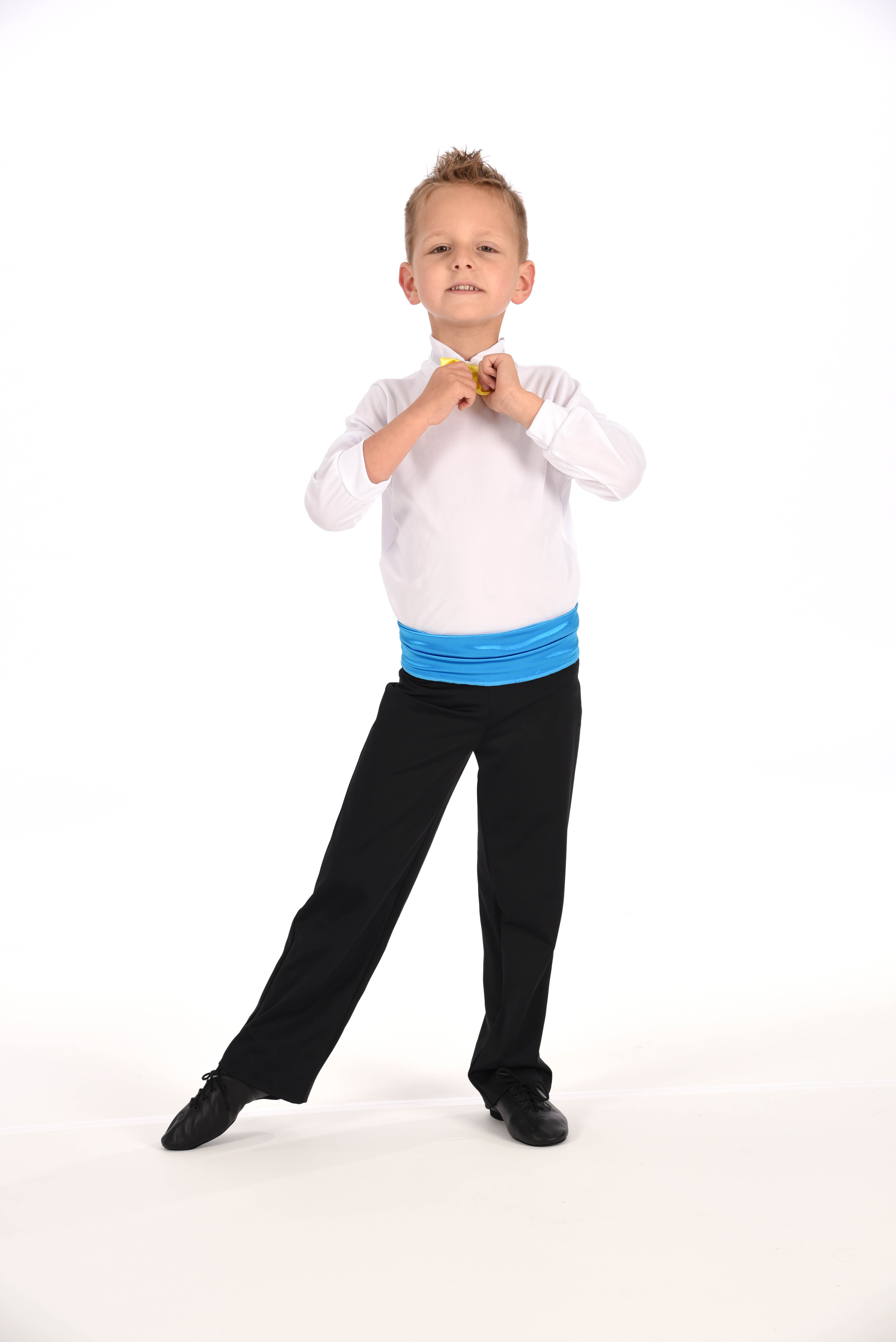 Young male dancer with bowtie